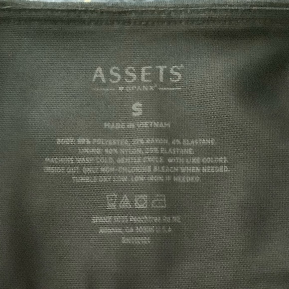 Assets by Spanx Ponte Shaping Leggings Size S Black - Picture 5 of 5